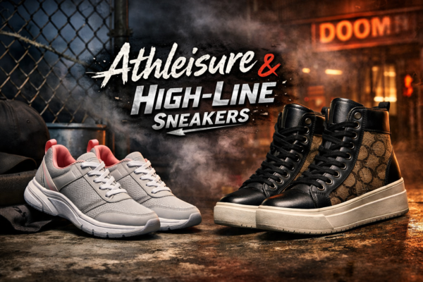 Women’s Athleisure & High-Line Sneakers – Everyday Comfort Meets Signature Style